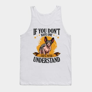 Sphynx Cat Tank Top